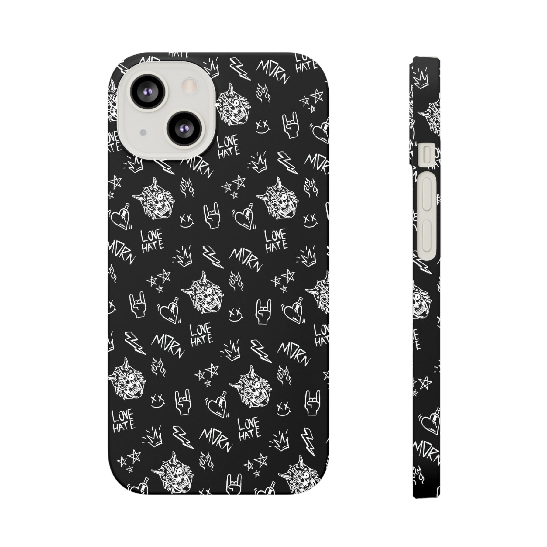 LOVE/HATE iPhone Case