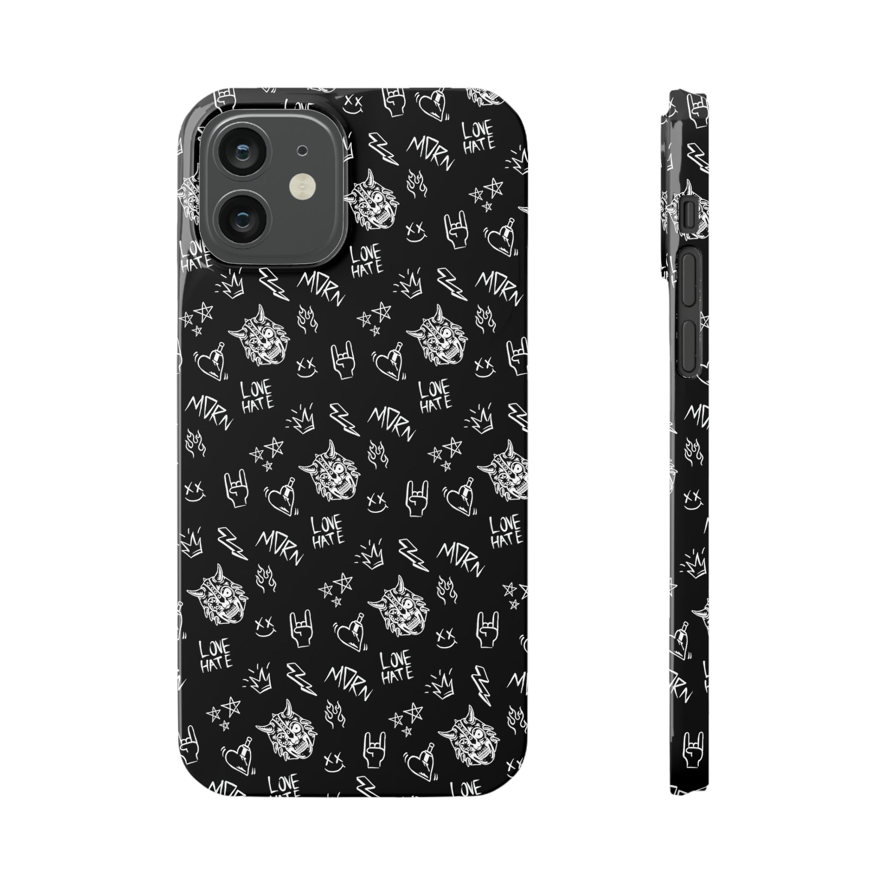 LOVE/HATE iPhone Case