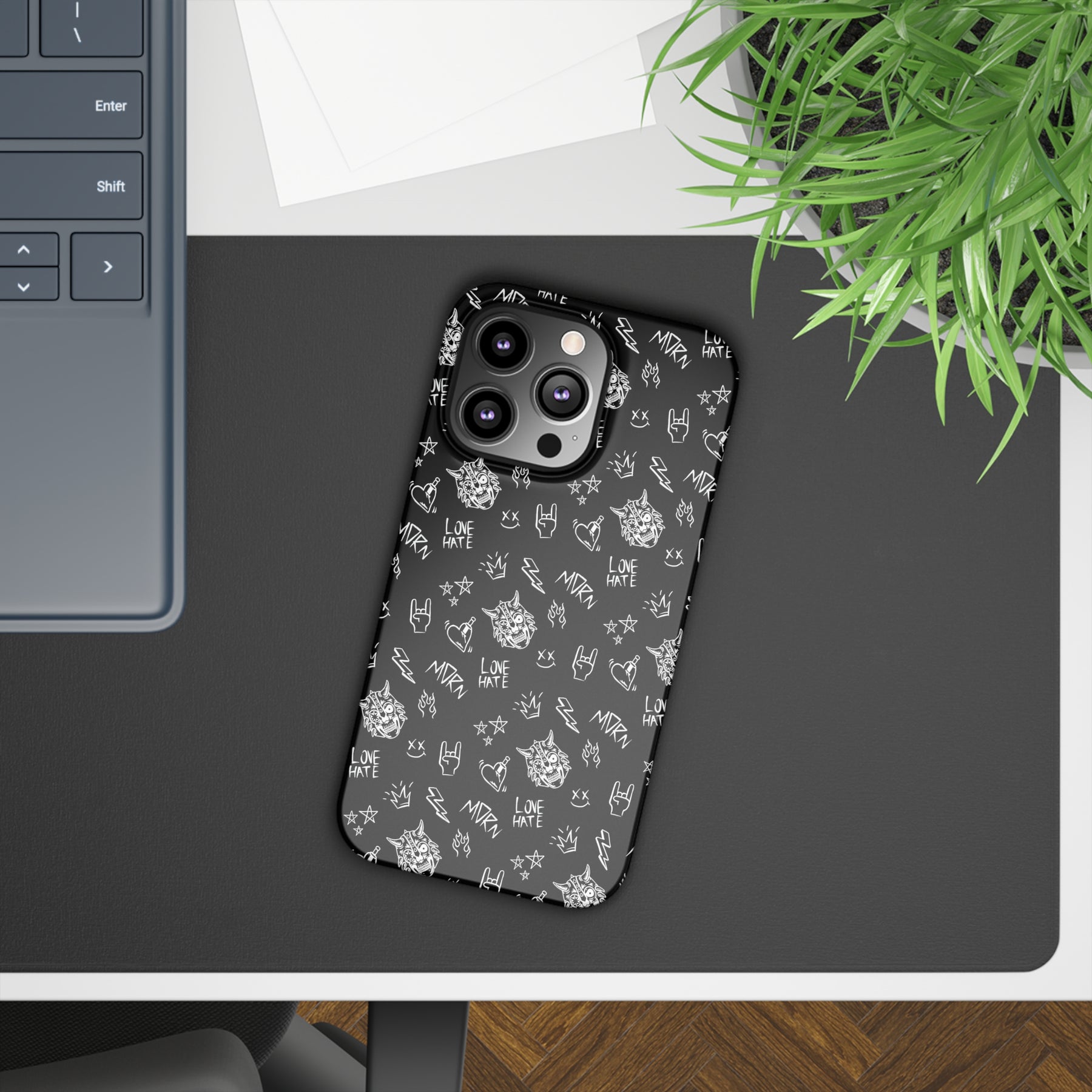 LOVE/HATE iPhone Case