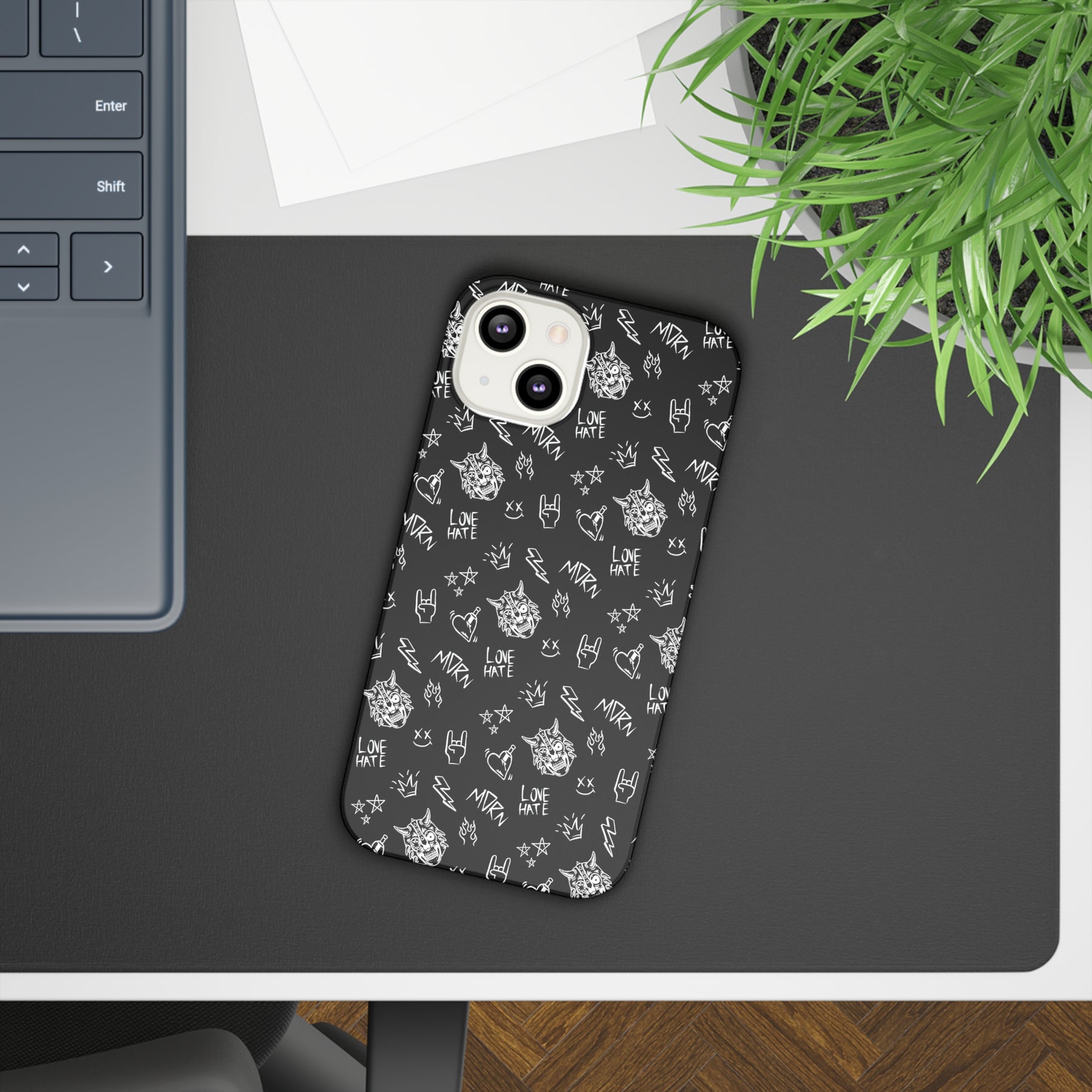 LOVE/HATE iPhone Case