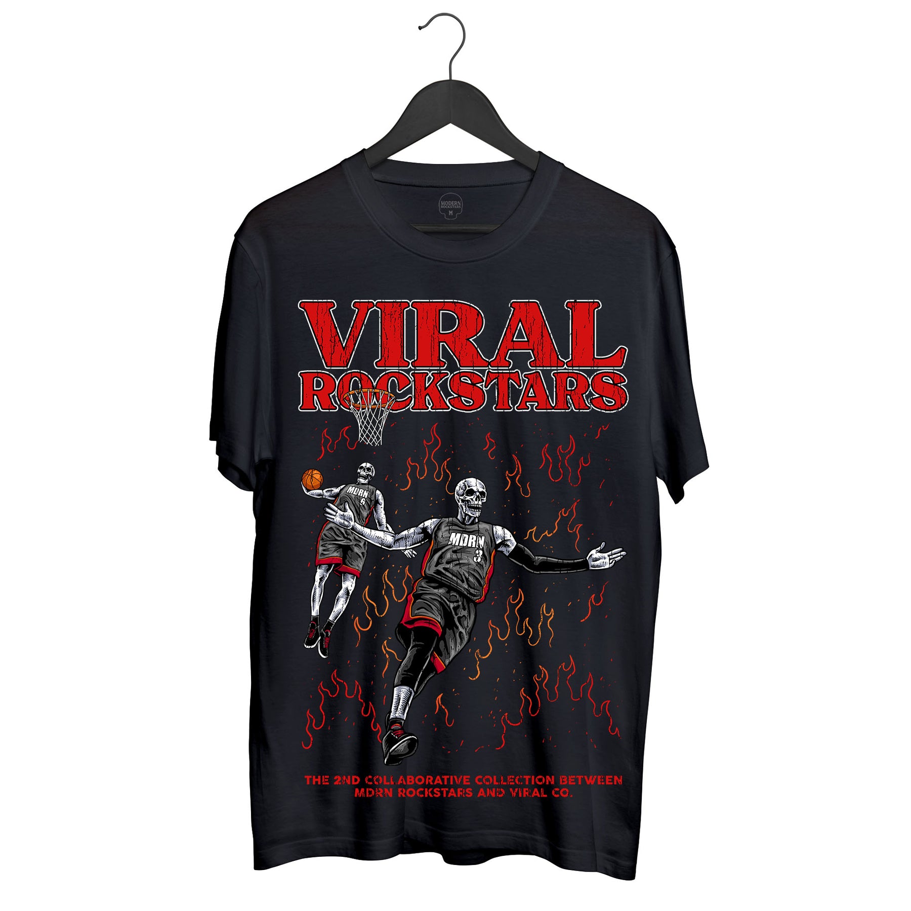 Lebron and DWade iconic ally oop - black shirt