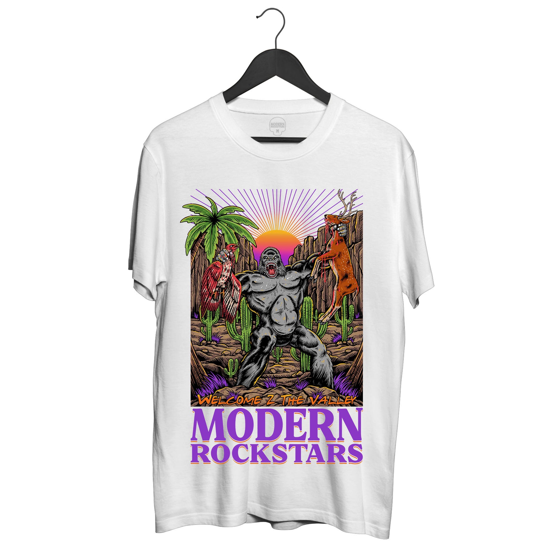 WELCOME 2 THE VALLEY T-shirt - Modern Rockstars
