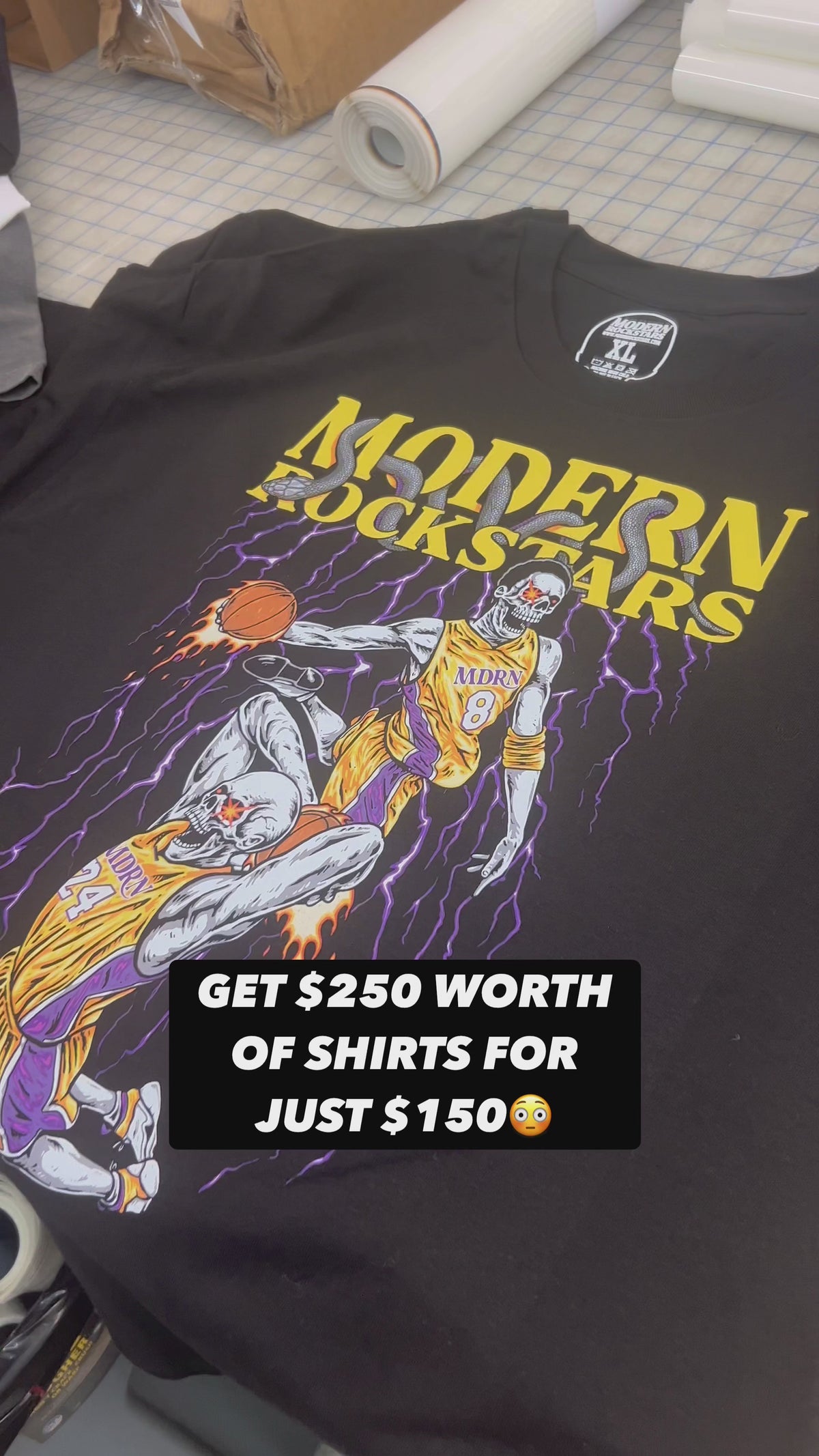 5 TSHIRTS - MYSTERY BOX